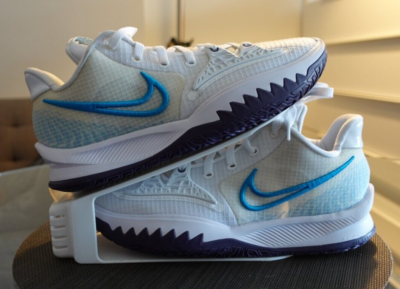 Kyrie White Laser Blue White Kyrie Low Sale
