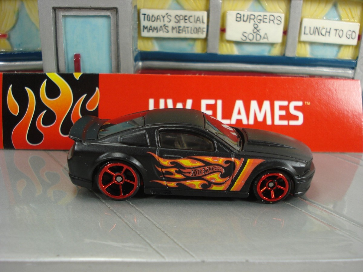 Hot Wheels '07 Ford Mustang Loose from HW Flames 5 Pack Indonesia