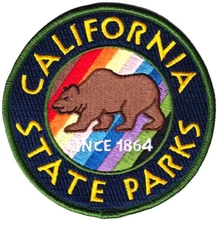 California State Parks - PRIDE rainbow 4" Patch - LGBTQ+