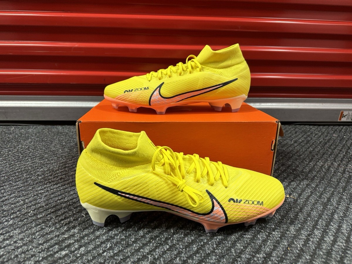 Nike Zoom Superfly 9 Pro FG Yellow Strike Men's Size 12 DJ5598-780
