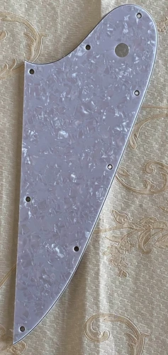 For Gibson Firebird Style Guitar Pickguard,4 Ply White Pearl