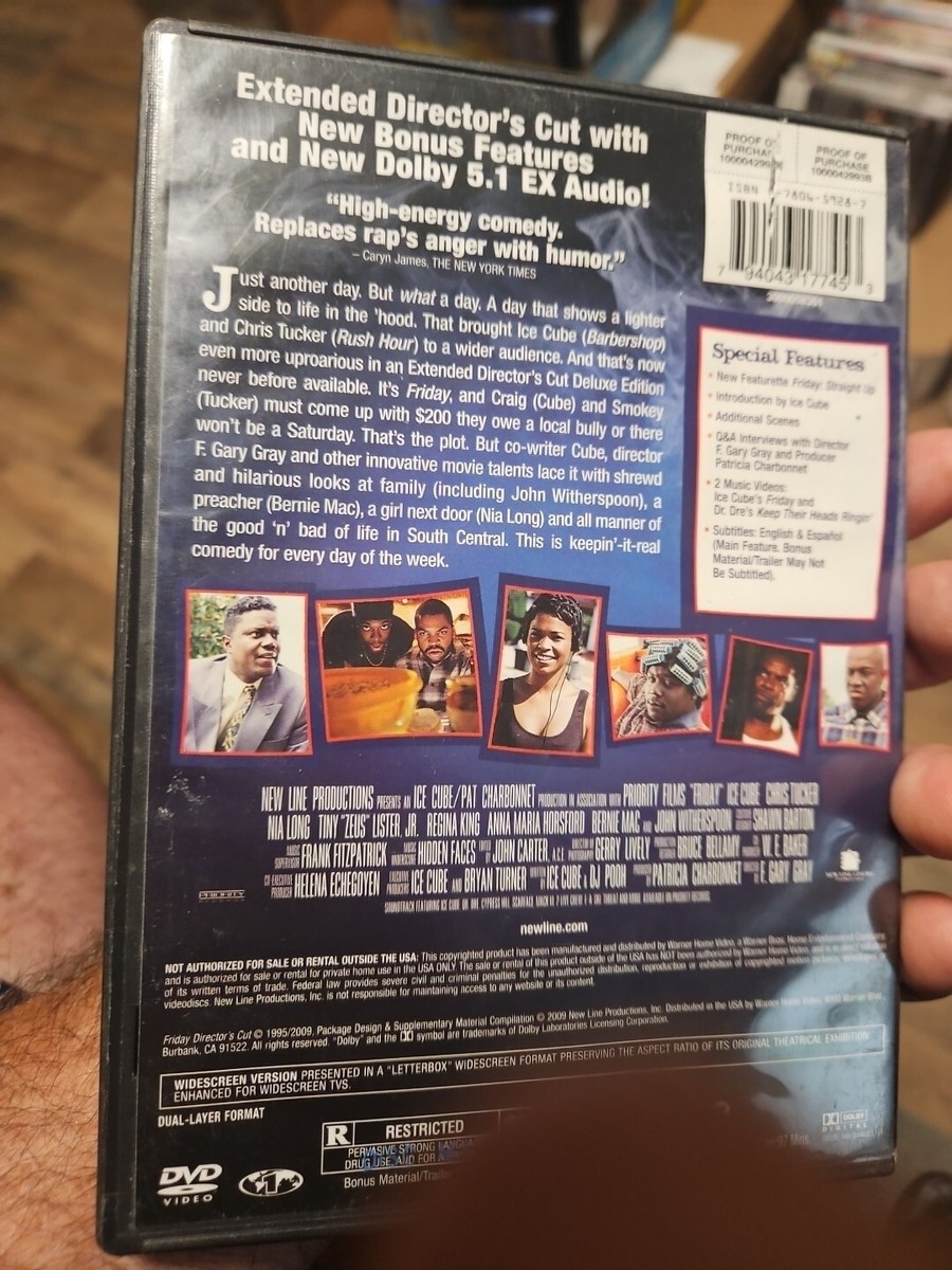 洋画・外国映画 Friday DVD Amazon.com: Friday (Director's Cut) : Ice Cube, Chris Tucker
