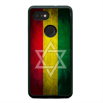 One Love Rasta Flag David Star Jamaica Case Cover For Google Pixel 3 3XL 2XL