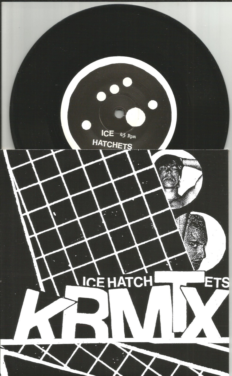 Chromatics KRMTX Ice Hatch w/ 2 UNRELEASED Trx LIMITD USA 7 INCH vinyl MINT 2003