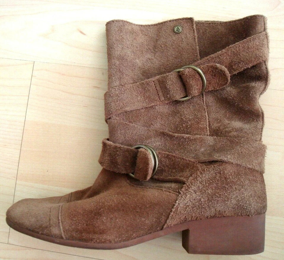 Volcom Boot Stiefel, Stiefeletten, braun, Wildleder, GR. 37, kaum getragen! - Bild 3 von 4