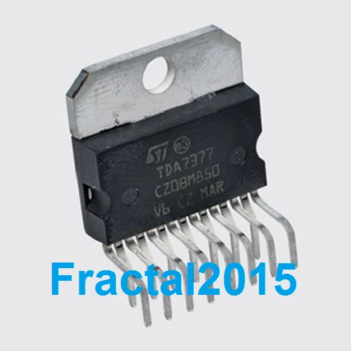STMICROELECTRONICS 1X TDA7377 TDA 7377 ZIP-15