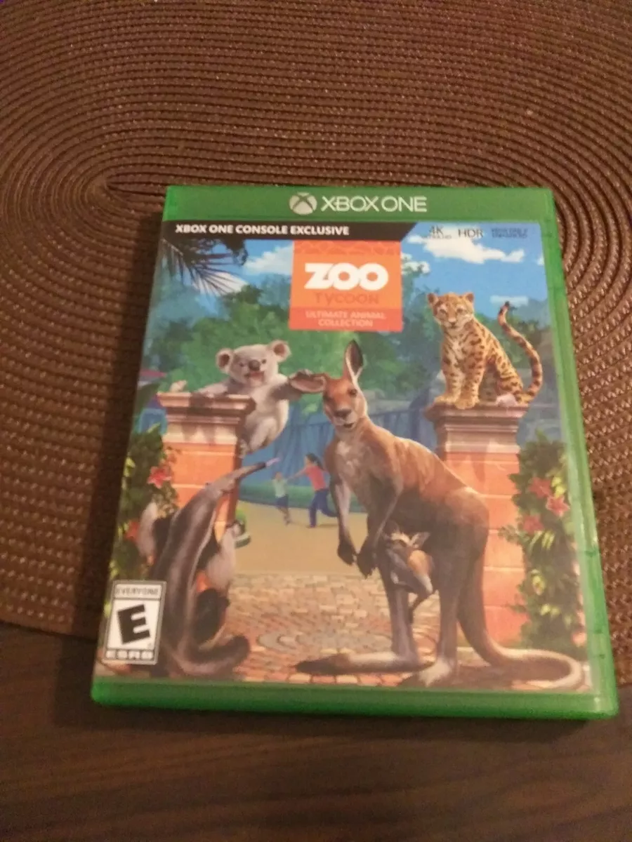 Zoo Tycoon: Ultimate Animal Collection XBOX ONE US EDITION WORKS PERFECTLY  889842230956