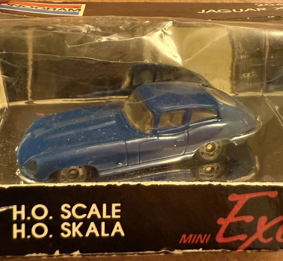 1989 Monogram Models Mini Exacts JAGUAR XKE Model 2040 1:87 Scale NIB - Image 3 of 4