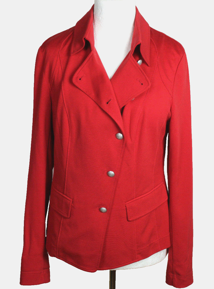 Marc Aurel Jacke Jersey Blazer in rot guter