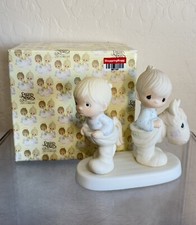 Precious Moments How Can Two Walk Together Except They Agree E-9263 Figurine