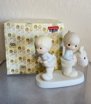 Precious Moments How Can Two Walk Together Except They Agree E-9263 Figurine