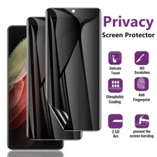 Anti-Spy Privacy Hydrogel Screen Protector For Samsung Galaxy S23 Ultra Plus S22