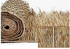 Palm Thatch Rolls Grade-Palapa Hut/Tiki Bar Covering-Choice of 2 Sizes