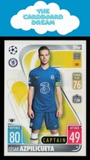 Cesar Azpilicueta 2021-22 Topps Match Attax #66 Chelsea FC