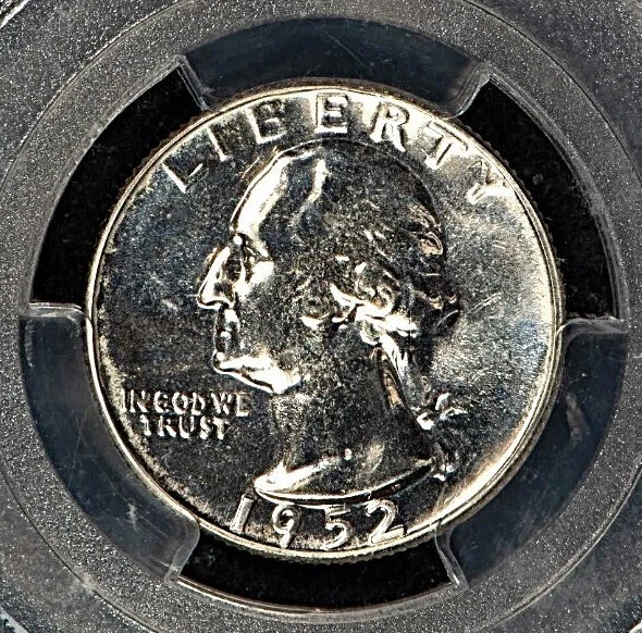 1952-P George Washington Silver Quarter Proof 25C PCGS PR66 / HARD TO FIND /UNC - Image 2 of 4