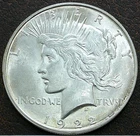 US 1922-D Peace Dollar  **