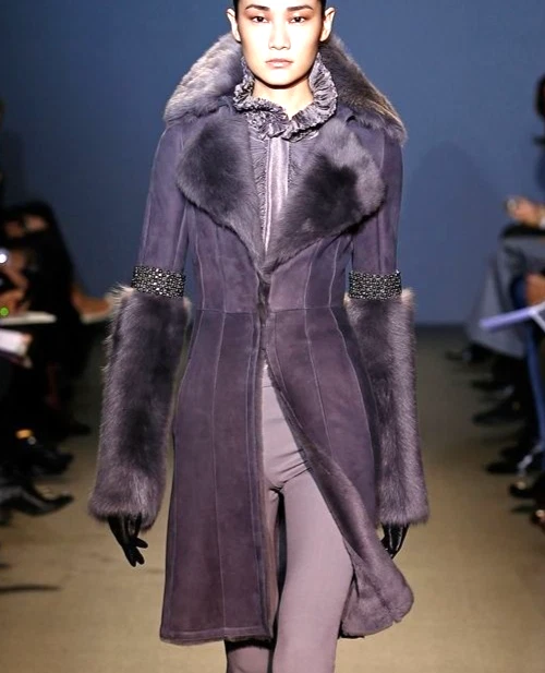 Andrew GN アンドリュー ゲン ロングコート 刺繍 ミンクファー Andrew Gn Coats, Jackets & Vests for Women for sale | eBay