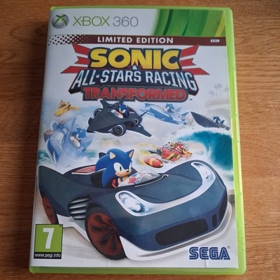 Sonic & All-Stars Racing Transformed Limited Edition (Microsoft Xbox 360, 2012)