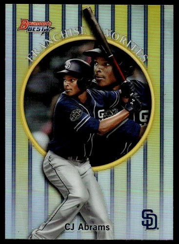 2019 Bowman CJ Abrams RAW