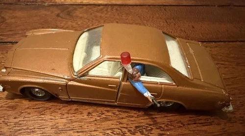 Vintage Corgi Toys Kojak Buick Bronze Regal Diecast Model Car 1/36 1975