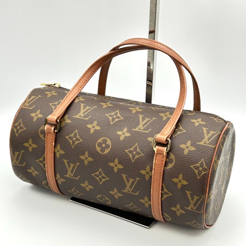Louis Vuitton Papillon 26 Monogram Canvas Handbag Purse Vintage LV Japan