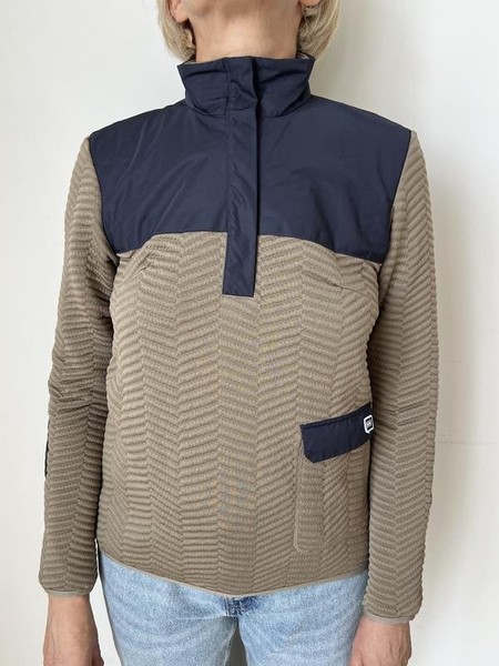 Women Helly Hansen Fleece Sweater Khaki 36 / S /
