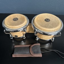LPM199-AW LPMC Mini Tunable Natural Wood Bongos