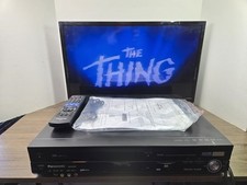 Panasonic DMR-EZ485V DVD VCR Combo Recorder VHS DVD w/Remote Used Tested Read