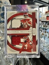 2024 Panini National Treasures Patch Patrick Mahomes Harrison Butker 17/99