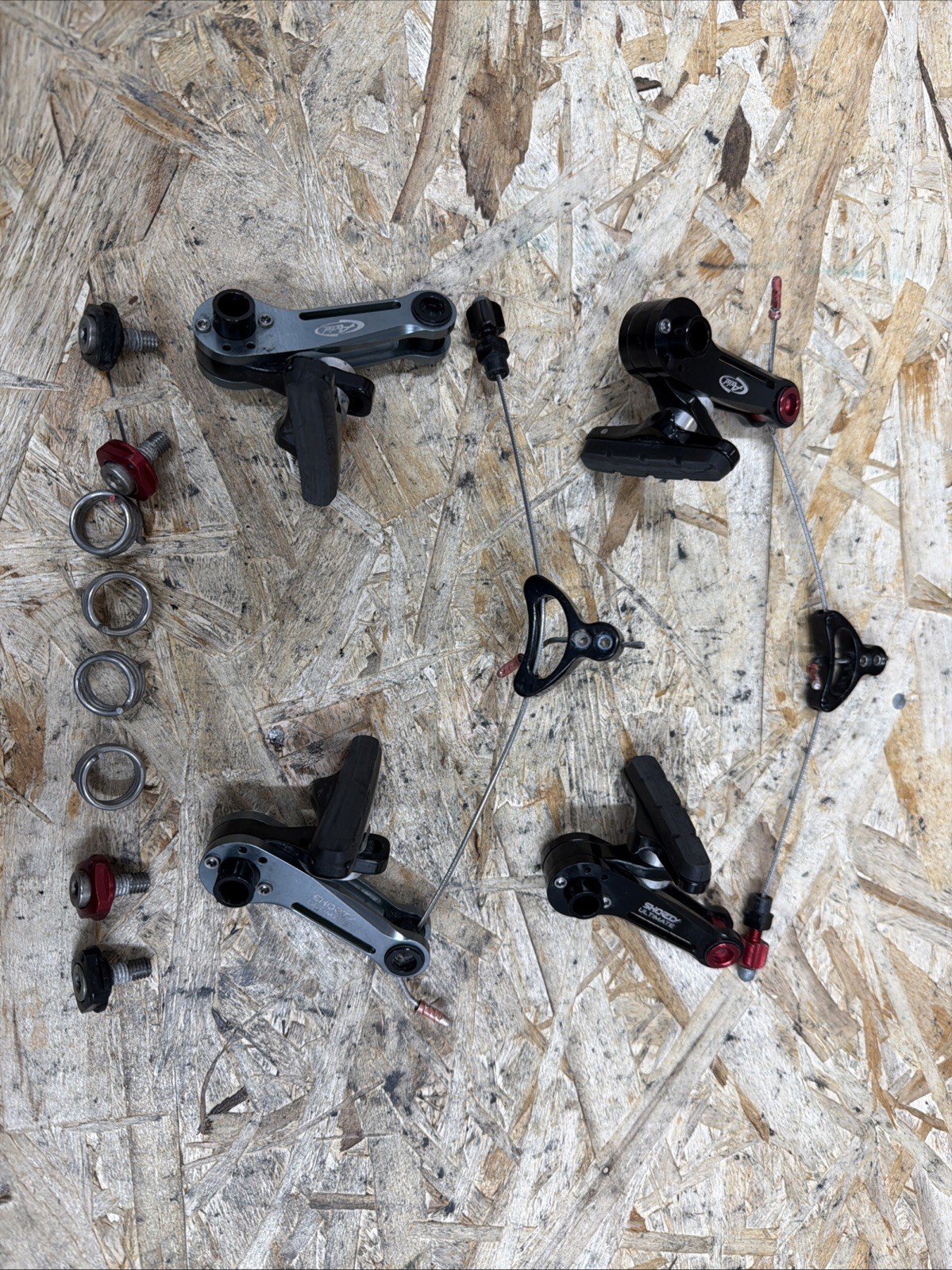 Pair (2) Avid Shorty Ultimate Cantilever Brakes Front & Rear