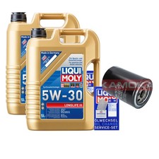 Filtre À Huile KAMOKA Liqui Moly Longlife 3 5W-30 10L Pour Hyundai H-1 Travel