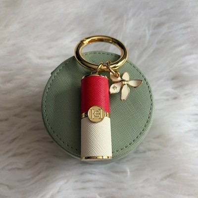 Carolina Herrera Good Girl Mini Tint Case | Nordstrom Carolina Herrera Red and Pink Bottle Charm Key/ Card Holder display picture 1