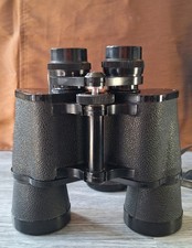 Vintage Regent 10×50 Binoculars with Original Red-Lined Case in Excellent Cond. 