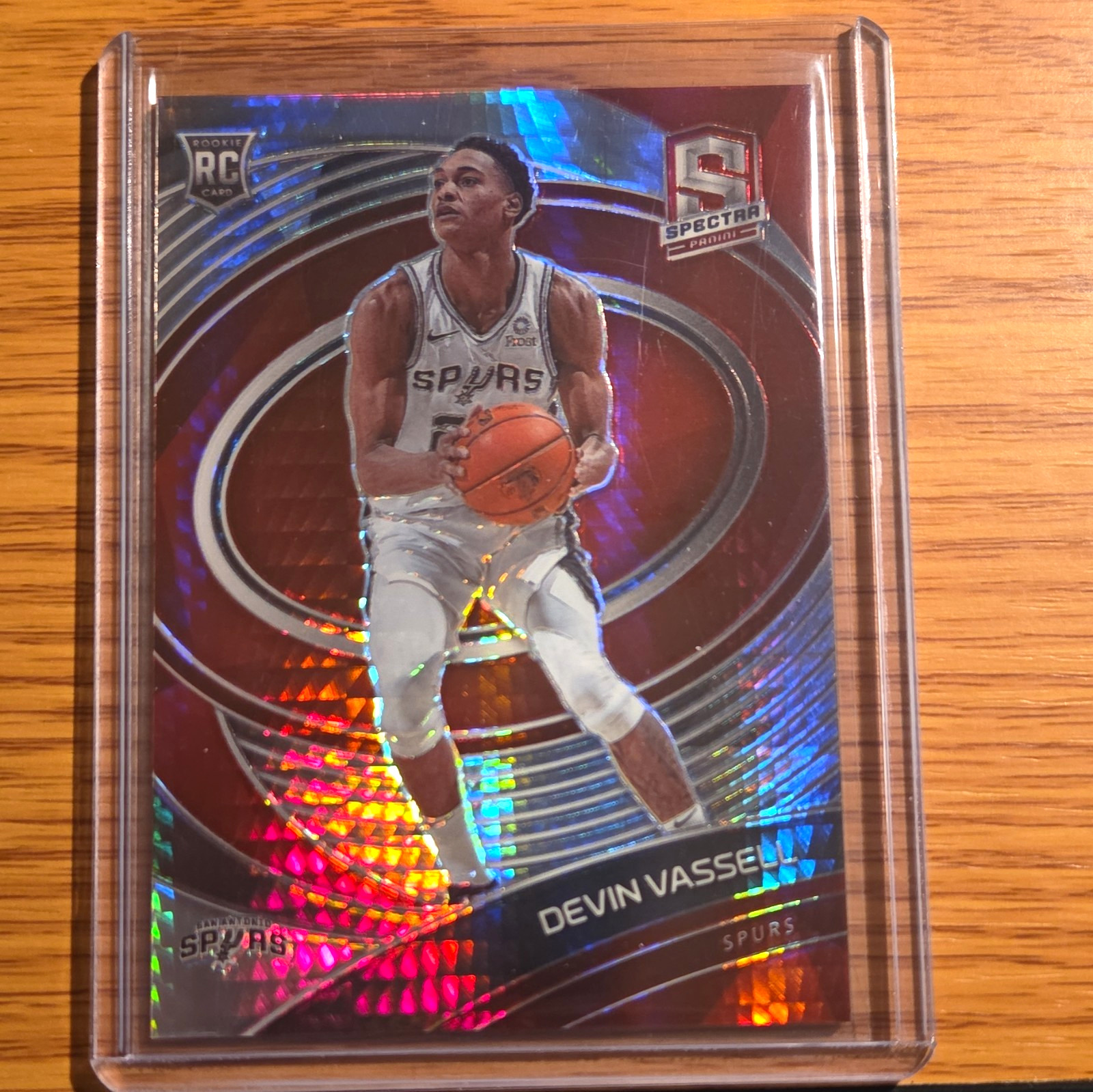 Panini Spectra 2020-21 Devin Vassell Spurs Rookie Prizm #118
