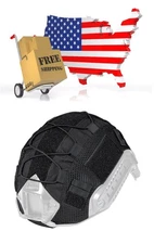 Tactical Helmet Cover 1000D Multi-Camo for Fast Airsoft Paintball Hunting Gear