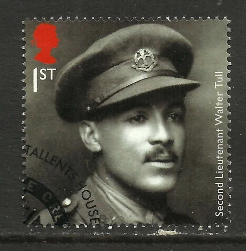 GB 2018 QE2 1st  WW1 Lt Walter Tull Ex Fdc SG 4135 ( K15 )