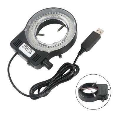 Mikroskop LED Ringlicht mit USB-Anschluss und einstellbarer Helligkeit