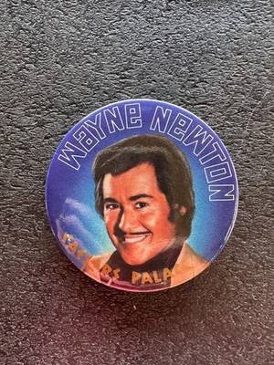 Wayne Newton Caesars Palace Las Vegas  3  pinback button pin