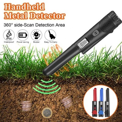 Gold Metal Metalldetektor Profi Detector Wasserdicht Tiefensonde Finder Detector