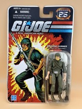 2008 GI Joe Machine Gunner SSGT. ROCK 'N ROLL v1 25th Anniversary NEW SEALED
