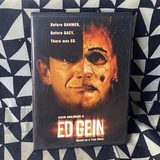 Ed Gein (DVD, 2001) true serial killer horror Steve Railsback Carrie Snodgress