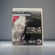 EA Medal of Honor Limited Edition PS3 2010 T Teen NTSC-U/C Shooter