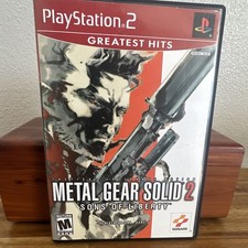 Konami Metal Gear Solid 2: Sons of Liberty Greatest Hits PS2 CIB Great Condition