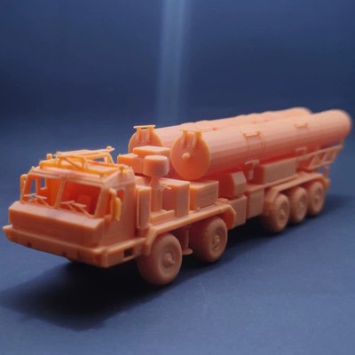 1/72/87  Russian S500 missile vehicle resin model kit 3D printed