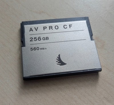 Angelbird AV PRO CF 256GB CFast 2.0 Speicherkarte - Top Zustand