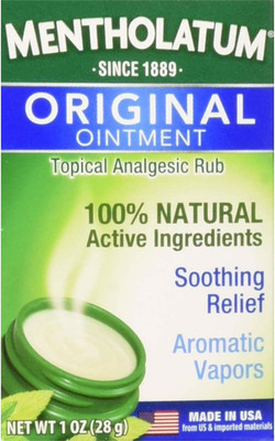 Original Ointment Soothing Relief Aromatic Vapors Oz, No Color, 1 Ounce, (Pack o