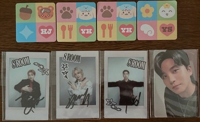 Ateez Official Benefit POB Photocard Rare PC Sticker 8Room Anniversary Pop Up