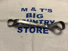 1960 Snap-on Tools USA 11/16" x 13/16" SAE 60° Offset Short Box Wrench XSO2226