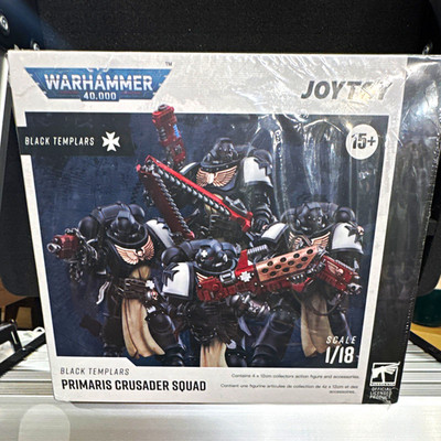 JOYTOY Warhammer 40,000 Black Templars Primaris Crusader Squad NEW IN BOX