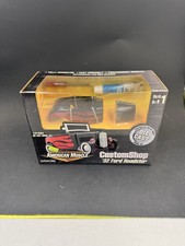 American Muscle Custom Shop 32 Ford Roadster 124 Diecast Model Kit Flames New American Muscle Custom Shop 32 Ford Roadster 124 Diecast Model Kit Flames New